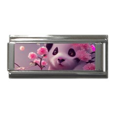 Panda Endangered Protected Bamboo National Treasure Superlink Italian Charm (9mm) by Pakemis