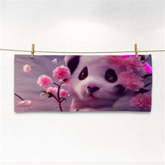 Panda Endangered Protected Bamboo National Treasure Hand Towel by Pakemis