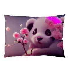 Panda Endangered Protected Bamboo National Treasure Pillow Case by Pakemis