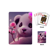 Panda Endangered Protected Bamboo National Treasure Playing Cards Single Design (mini) by Pakemis