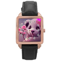 Panda Endangered Protected Bamboo National Treasure Rose Gold Leather Watch  by Pakemis