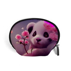 Panda Endangered Protected Bamboo National Treasure Accessory Pouch (small) by Pakemis