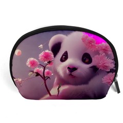 Panda Endangered Protected Bamboo National Treasure Accessory Pouch (large) by Pakemis