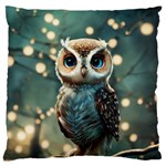 Owl Bird Bird Of Prey Ornithology Animal Standard Flano Cushion Case (One Side) Front