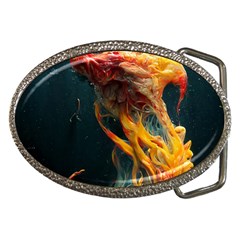 Flame Deep Sea Underwater Creature Wild Belt Buckles by Pakemis