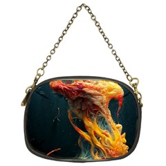 Flame Deep Sea Underwater Creature Wild Chain Purse (two Sides) by Pakemis