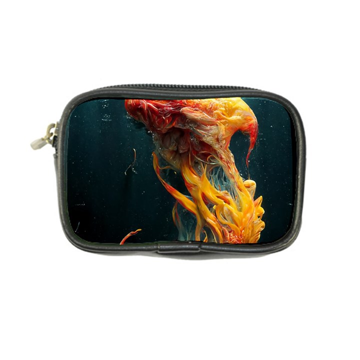 Flame Deep Sea Underwater Creature Wild Coin Purse