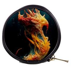 Flame Deep Sea Underwater Creature Wild Mini Makeup Bag by Pakemis