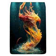 Flame Deep Sea Underwater Creature Wild Removable Flap Cover (l) by Pakemis