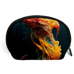 Flame Deep Sea Underwater Creature Wild Accessory Pouch (large) by Pakemis