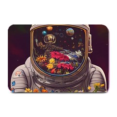 Astronaut Universe Planting Flowers Cosmos Jpg Plate Mats