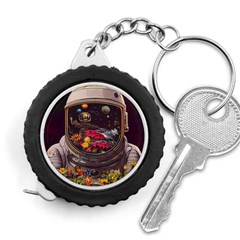 Astronaut Universe Planting Flowers Cosmos Jpg Measuring Tape