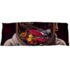 Astronaut Universe Planting Flowers Cosmos Jpg Body Pillow Case Dakimakura (Two Sides)