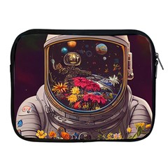 Astronaut Universe Planting Flowers Cosmos Jpg Apple iPad 2/3/4 Zipper Cases