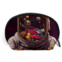 Astronaut Universe Planting Flowers Cosmos Jpg Accessory Pouch (Large)