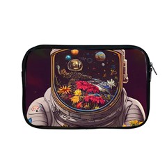 Astronaut Universe Planting Flowers Cosmos Jpg Apple Macbook Pro 13  Zipper Case by Pakemis