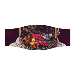 Astronaut Universe Planting Flowers Cosmos Jpg Stretchable Headband