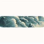 Mountains Alps Nature Clouds Sky Fresh Air Large Bar Mat 32 x8.5  Bar Mat