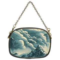 Mountains Alps Nature Clouds Sky Fresh Air Chain Purse (one Side) by Pakemis