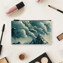 Mountains Alps Nature Clouds Sky Fresh Air Cosmetic Bag (small) by Pakemis