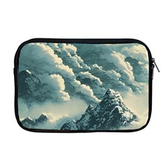 Mountains Alps Nature Clouds Sky Fresh Air Apple Macbook Pro 17  Zipper Case by Pakemis