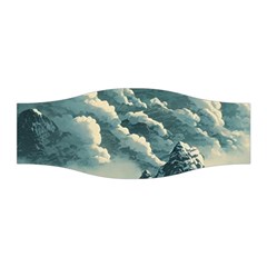 Mountains Alps Nature Clouds Sky Fresh Air Stretchable Headband by Pakemis