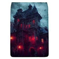 Haunted House Halloween Cemetery Moonlight Removable Flap Cover (s) by Pakemis