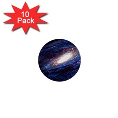 Space Cosmos Galaxy Stars Black Hole Universe 1  Mini Buttons (10 Pack)  by Pakemis