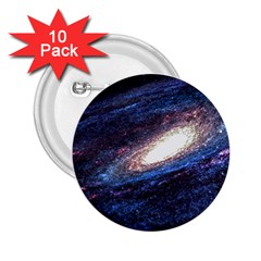 Space Cosmos Galaxy Stars Black Hole Universe 2 25  Buttons (10 Pack)  by Pakemis