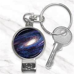 Space Cosmos Galaxy Stars Black Hole Universe Nail Clippers Key Chain by Pakemis