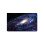 Space Cosmos Galaxy Stars Black Hole Universe Magnet (Name Card) Front