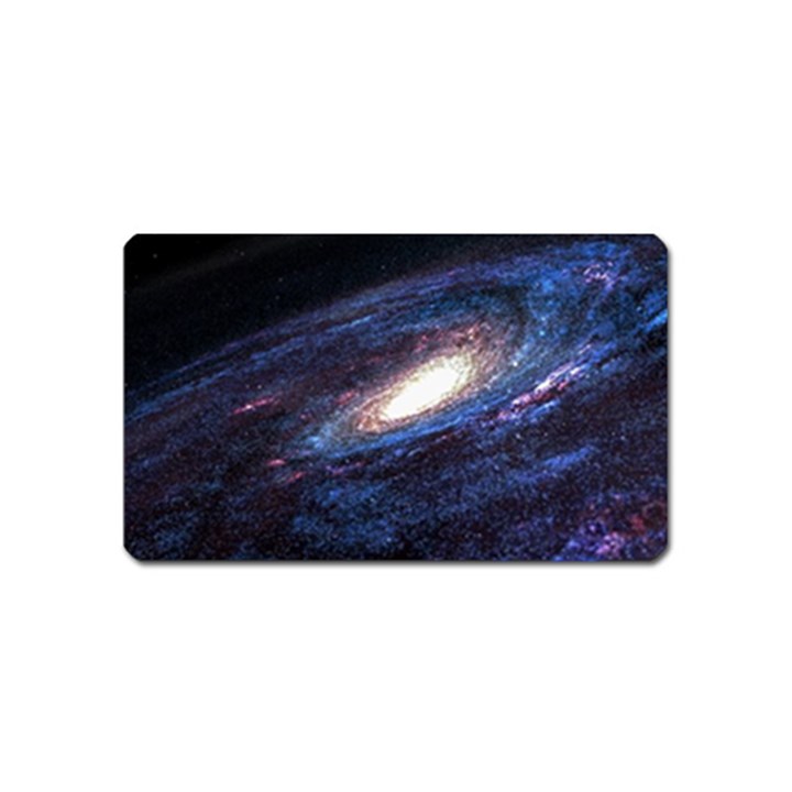 Space Cosmos Galaxy Stars Black Hole Universe Magnet (Name Card)