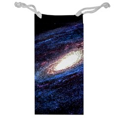 Space Cosmos Galaxy Stars Black Hole Universe Jewelry Bag by Pakemis