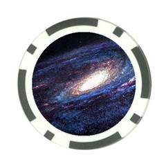 Space Cosmos Galaxy Stars Black Hole Universe Poker Chip Card Guard by Pakemis