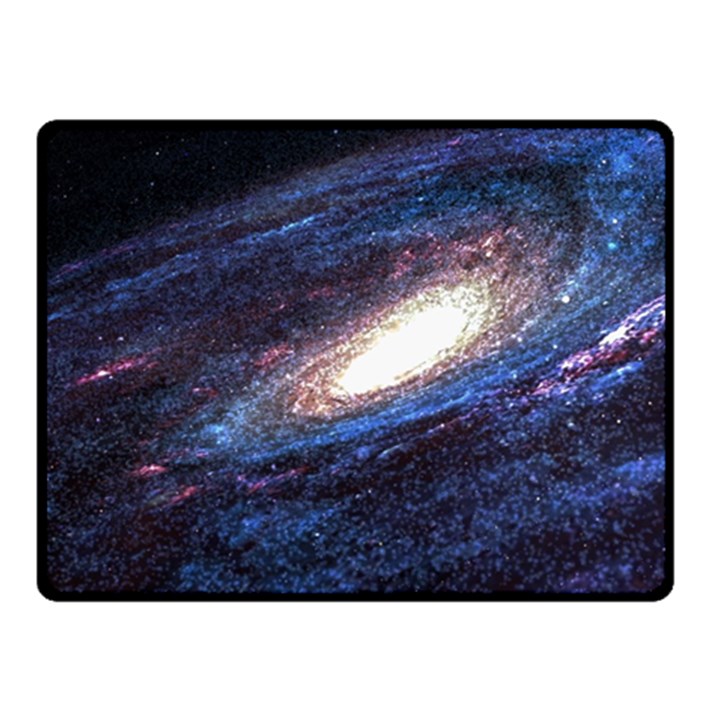 Space Cosmos Galaxy Stars Black Hole Universe Fleece Blanket (Small)