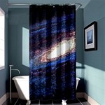 Space Cosmos Galaxy Stars Black Hole Universe Shower Curtain 36  x 72  (Stall)  Curtain(36 X72 ) - 33.26 x66.24  Curtain(36 X72 )