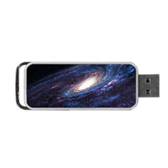 Space Cosmos Galaxy Stars Black Hole Universe Portable Usb Flash (two Sides) by Pakemis