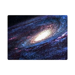 Space Cosmos Galaxy Stars Black Hole Universe Flano Blanket (mini) by Pakemis