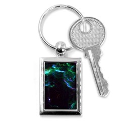 Space Cosmos Galaxy Stars Black Hole Universe Art Key Chain (rectangle) by Pakemis