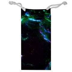 Space Cosmos Galaxy Stars Black Hole Universe Art Jewelry Bag by Pakemis