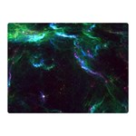 Space Cosmos Galaxy Stars Black Hole Universe Art Double Sided Flano Blanket (Mini) 35 x27  Blanket Front