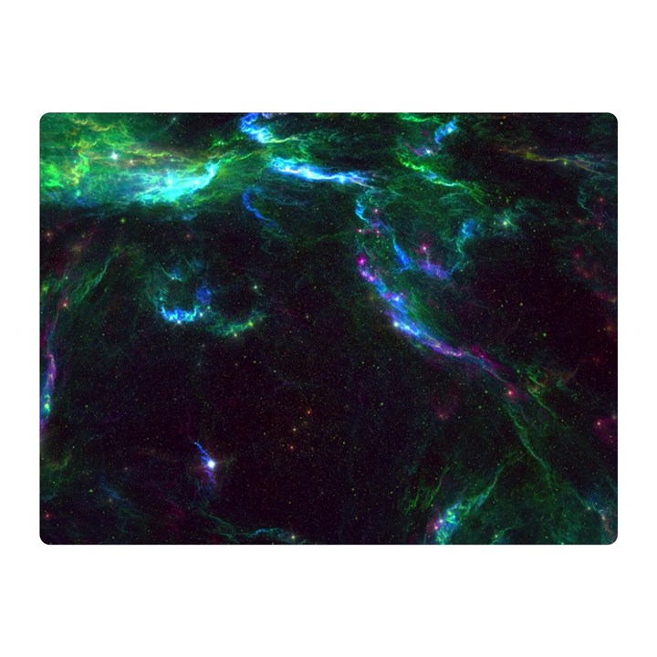 Space Cosmos Galaxy Stars Black Hole Universe Art Double Sided Flano Blanket (Mini)