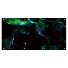 Space Cosmos Galaxy Stars Black Hole Universe Art Banner And Sign 8  X 4  by Pakemis