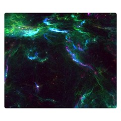 Space Cosmos Galaxy Stars Black Hole Universe Art Flano Blanket (small) by Pakemis