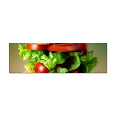 Hamburger Cheeseburger Burger 3d Render Snack Sticker Bumper (10 Pack)