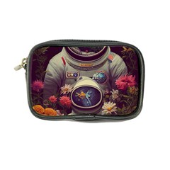 Astronaut Universe Planting Flowers Cosmos Art Coin Purse by Pakemis