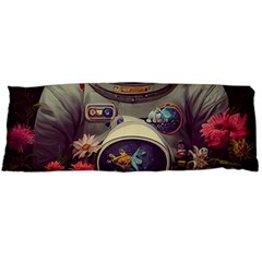 Astronaut Universe Planting Flowers Cosmos Art Body Pillow Case (dakimakura) by Pakemis