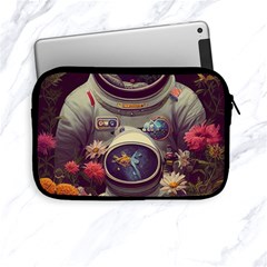 Astronaut Universe Planting Flowers Cosmos Art Apple Ipad Mini Zipper Cases by Pakemis