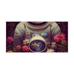 Astronaut Universe Planting Flowers Cosmos Art Yoga Headband by Pakemis