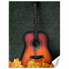 Guitar Ropes Music Instrument Sound Melody Canvas 12  X 16  by Pakemis